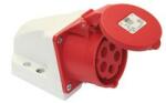 PCE Ipari dugalj falra szerelhető 3P+N+E 16A 400V(50+60Hz) piros IP44 műanyag 6h-pozíció csavaros PCE - 115-6K
