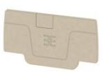 Weidmüller Sorkapocs véglap bézs 2.1mm-va AEP 2C 2.5 Weidmüller - 1514400000
