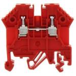 CONTA-CLIP Átmenő sorkapocs TS32/35 1-szintes 24A 0, 2-2, 5mm2/érvéghüvely piros RK 2, 5 RD CONTA-CLIP - 1296.9