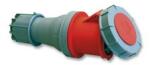 PCE Ipari dugalj lengő 3P+N+E 63A 400V(50+60Hz) piros egyenes IP67 műanyag 6h-pozíció PowerTwist PCE - 235-6