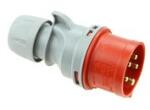 PCE Ipari dugvilla lengő 3P+N+E 16A 400V(50+60Hz) piros IP44 műanyag 6h-pozíció Turbo Shark PCE - 015-6tt
