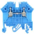 CONTA-CLIP Átmenő sorkapocs TS32/35 1-szintes 24A 0, 2-2, 5mm2/érvéghüvely kék csavaros/ RK 2, 5 BU CONTA-CLIP - 1296.5