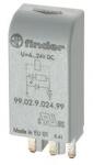 FINDER Túlfeszültségvédő modul dióda 6-24VDC DC LED 99.02. 9.024. 99 FINDER - 9902902499
