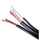 MoftX Cablu Cctv Coaxial Rg59 2X0.75 Cu Sufa / Rola 500Ml (60883)