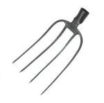 Evotools Furca Forjata Gri Carbon, 4 Dinti , Latime 8 Inch (634190) Furca