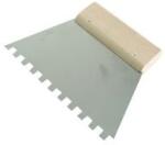Profix Spatula Inox Dintata Cu Maner Lemn 180/8Mm
