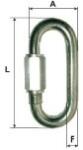 MoftX Inel Zincat Pentru Legatura 6Mm / 26X59Mm (45626)