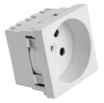  Priza Schuko 45X45Mm Pentru Canal Cablu 100X50 Meks (61018)