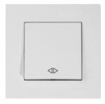  Intrerupator Cap Cruce Rita Mutlusan Alb (60989)