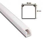  Canal Cablu Pvc 40X40 Viking Strong / 40Ml (61031)
