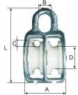 Profix Scripete Dublu Cu Inel 5X15Mm/36Mm / 12Mm / 70Mm (MK-BLO2025)
