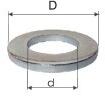 Profix Saibe Zincate Inguste M30 (31.2/55.6Mm), 20/Set (MK-POD30)