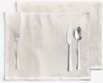 Goldea suporturi farfurii decorative malaga - model striat - 2 buc 30 x 40 cm Fata de masa