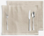 Goldea suporturi farfurii decorative malaga - cafea natural - 2 buc 30 x 40 cm Fata de masa