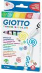 GIOTTO Флумастри 8 цвята Turbo Bicolor