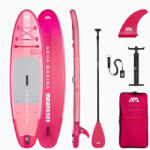  Coral (Raspberry) - Prémium All-around iSUP, 3.1m/12cm, karbon/üvegszálas hybrid PASTEL evezővel, spirális bokapánttal és hord pánttal (BT-23COPR)