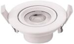 OPTONICA COB LED beépíthető kerek spot lámpa 7W 6000K hideg fehér 525 lumen 3284