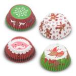  Muffin papír szett karácsonyi, 100db/csomag (57168X)
