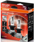 OSRAM Legális Osram Night Breaker LED Start H4 LED szett - Közlekedési Hatóság engedéllyel (64193DWNBST-2HB)
