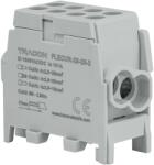 Tracon Főáramköri leágazó kapocs, sínre, szürke, engedélyes 2.5-25mm2, max. 1000VAC/DC, max. 101A (FLECUR-25-25-2)