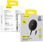 Blavec BQI-03 Qi2 15W mágneses Magsafe vezeték nélküli töltő (BQI03-QI2MB) fekete