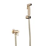 Slovarm Sibela bidé csaptelep, zuhanyszettel arany 486501