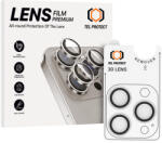 Tel Protect Edzett üveg Tel Protect 3D lencsevédő iPhone 15 Pro/15 Pro Max készülékhez áttetsző (3 darabos lencse) üvegfólia