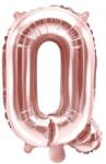  Maxee születésnapi lufi, Q betű, rózsaszín, 40 cm
