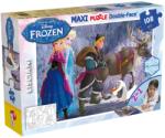 Lisciani Puzzle cu două fețe Lisciani pentru colorare 108 piese - Pentru plimbare (46898) Puzzle