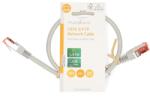Nedis CCGL85220GY05 UTP / FTP Cat6 patch kábel, RJ45 aranyozott érintkezők, 10/100/1000 Mbit/s, hossz 0.5m (CCGL85220GY05)