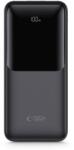 Tech-Protect Baterie externa portabila TECH-PROTECT PB01, 10000 mAh, LED, 22.5W, Cablu USB-C 50cm inclus, Negru (5906302380480)