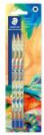 STAEDTLER Grafitceruza készlet, HB, hatszögletű, STAEDTLER "170 BK3-2", Multiverzum (TS170BK3E22) - jatekotthon