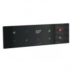 Kludi Tronic TOUCHTRONIC elektronikus falsík alatti termosztát, fekete 38310G1-00 (38310G1-00)