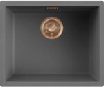 Elleci ELLECI- Mosogatótálca Zen-F 105 Keratek K99 Dark Grey bronz tartozékokkal (LKZ10599F01BRZ) - groszmann