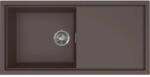 Elleci ELLECI- Mosogatótálca Sintesi 480 Keratek K87 Cocoa inox tartozékokkal (LKS48087) - groszmann