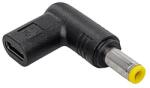 Akyga notebook töltő adapter USB Type-C / 5, 5 x 2, 5 mm (AK-ND-C01) (AK-ND-C01) (AK-ND-C01)