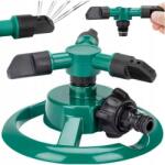 Dedra 360°-BAN Forgatható Kerti Esőztető 3 karos Stabil Gyep Öntözés (80N325)