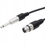 BLOW Mikrofonkábel 6, 3 Mono Jack Dugó Xlr Mikrofon Aljzat 10M (4363#)