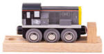 Bigjigs Toys Mozdony, szürke - BigJigs (BJT498) (BJT498)