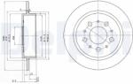 DELPHI Disc frana DELPHI BG2718 (BG2718) - fixbox