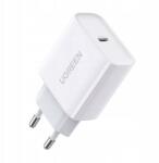UGREEN Hálózati töltő Ugreen CD137, 20W, Pd 3.0, Usb-c (fehér) (60450)