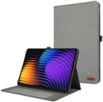  FABRIC husă Flip pentru Xiaomi Pad 7 / Pad 7 Pro / Pad 8 / Pad 8 Pro gri