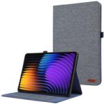  FABRIC husă flip pentru Xiaomi Pad 7 / Pad 7 Pro / Pad 8 / Pad 8 Pro albastru