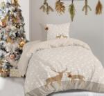 Cotton Club® Lenjerie de pat 1 persoana Craciun 3D, bumbac 100% ranforce, Bilbo Lenjerie de pat