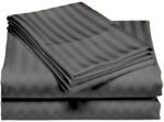 Pucioasa Cearceaf de pat damasc 240x260cm, gri antracit