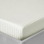 Pucioasa Husa pat damasc policoton cu elastic pentru saltea 90x200cm, ecru