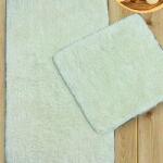  Set 2 covorase baie bumbac, Cotton Basic Ecru Covor baie