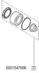 Original Renault Set rulment roata ORIGINAL RENAULT 6001547686 (6001547686)