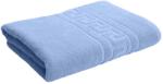 Ralex Pucioasa Prosop baie de mâini 30x50 cm Bumbac 100%, Greek Border 500 grame/mp, Bleu Prosop