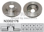 NIPPARTS Disc frana NIPPARTS N3302176 - fixbox
